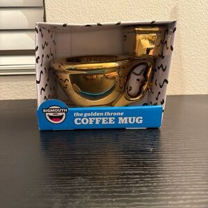 Big Mouth Inc. ~ Golden Throne Coffee Mug (10 Oz)